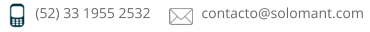      33 1955 2532              contacto@solomant.com